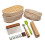 Bread Baking Set, Oval Bread Fermentation Basket, with Flour Mixer Accessories, Used for Kitchen Making Tools 1