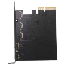 PCIe to USB 3.2 Gen 2 Card with 10Gbps Bandwidth 5-Port (3X USB-A -2X USB-C) Converter PCIE Splitter for Windows 10/8
