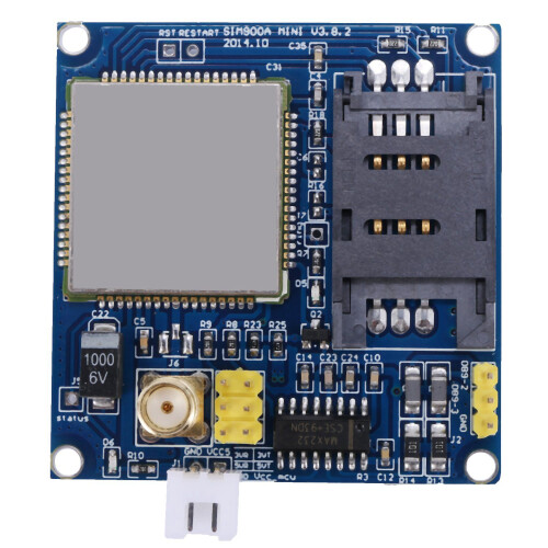 1Pcs Sim900A Sim900  V4.0 Wireless Data Transmission Module Gsm Gprs Board Kit + Antenna 1