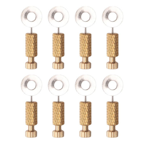 8Pcs DIY Leather Hand Sewing Position Located Hand Tool Positioning Needles Stitching, Fixed Suture Leather Tool 6-12MM