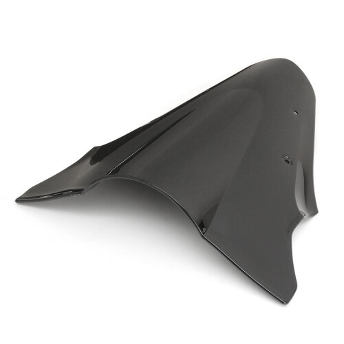 Black Motorcycle Windshield Windscreen for 12-16   650 Er6F Ex650F 2
