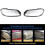 Car Front Headlight  Lamp Lens Cover Shell Lampshade For  B7 2011 2012 2013 2014 2015 Left 2