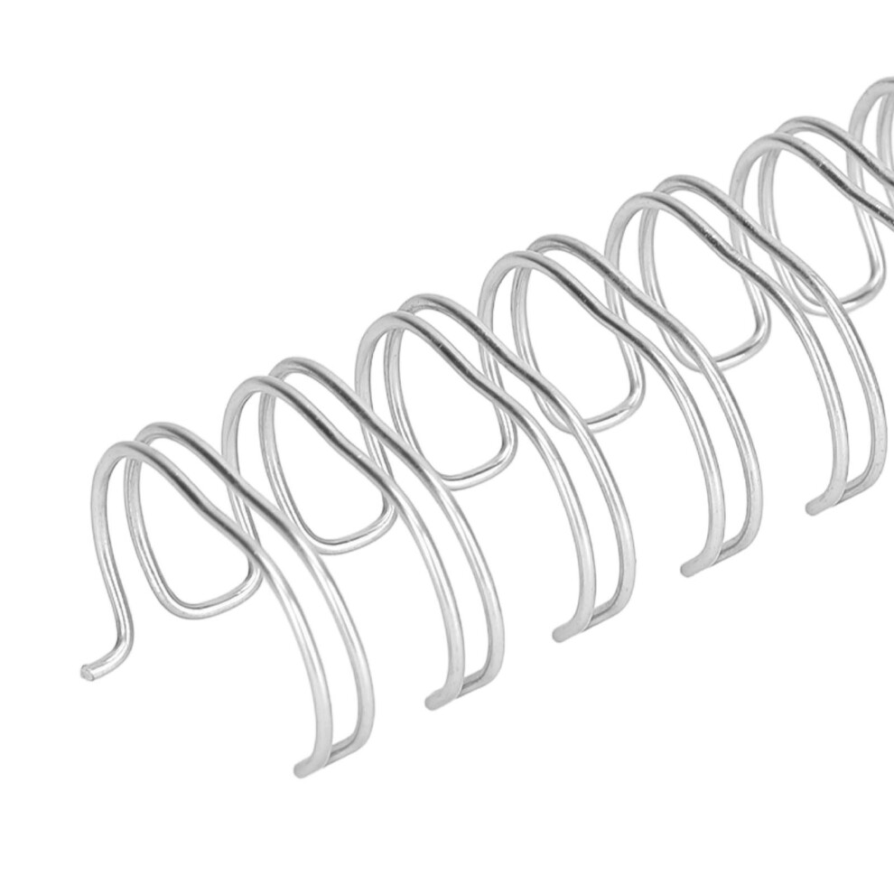 Double Loop Wire Spine 1/2In 34 Silver