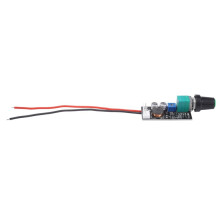 5V 12V Adjustable PWM Fan Speed Controller+Knob  2/3 Wire Fan Speed Governor Noise Reduction Can Be Shut Down