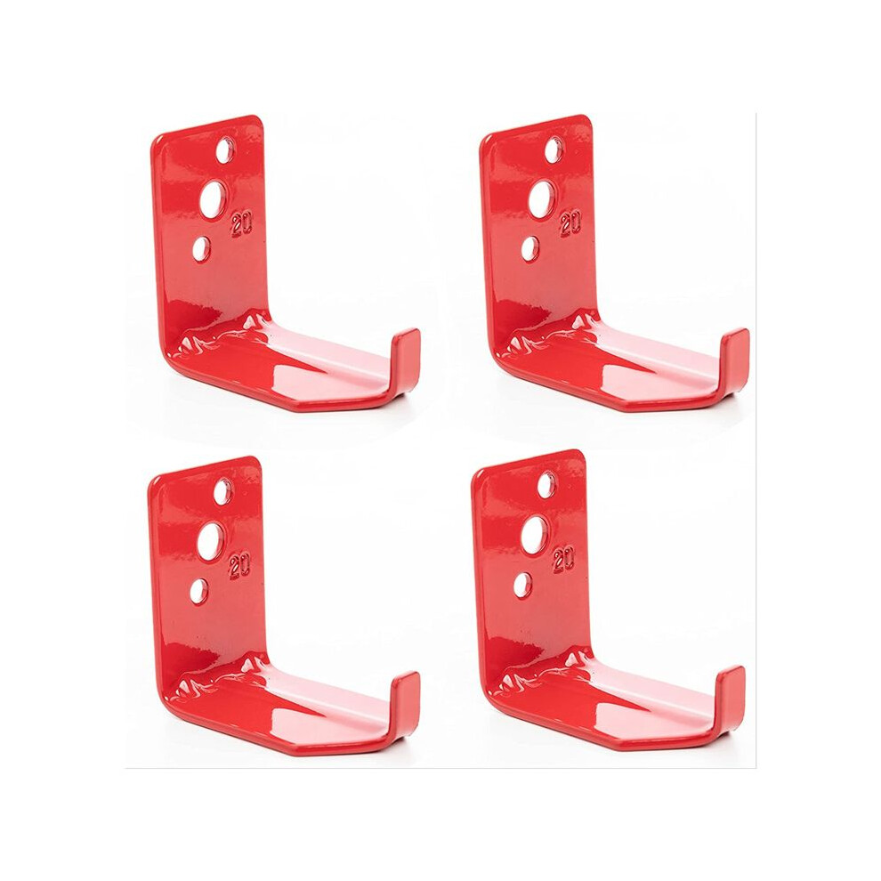 4 Pack Universal Fire Extinguisher Bracket, Fire Extinguisher Mounts & Brackets  To 20 Lbs
