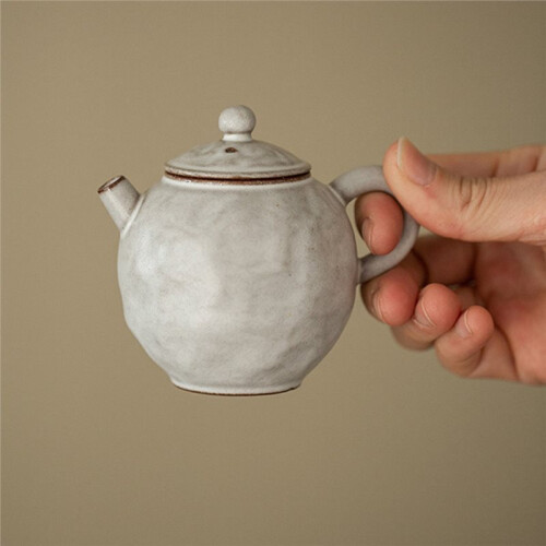 150ml Hammer Patterned Teapot Tea Infuser Pot Tea Brewing Kettle with Filter Drinkware Decoration 1