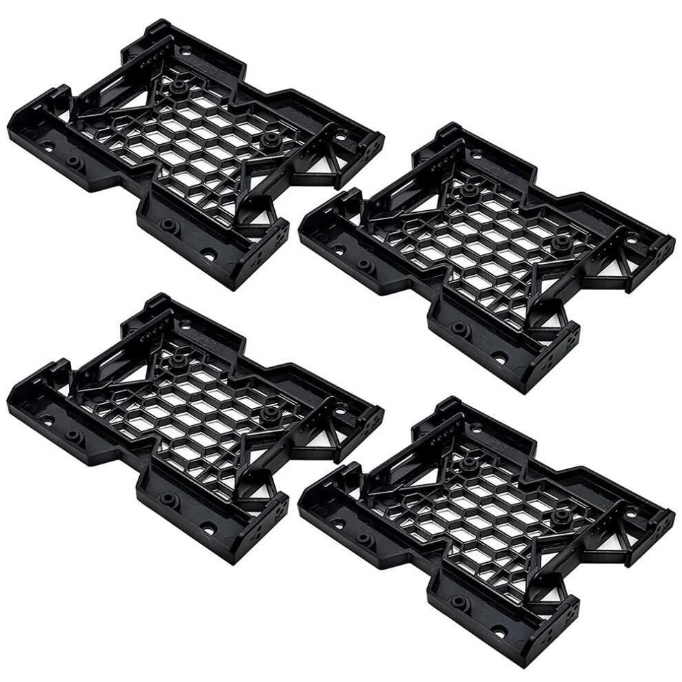 4Pcs 5.25Inch To 3.5Inch 2.5Inch Cooling Fan Bracket Ssd Hdd Mounting Bracket Internal Hard Disk Drive Bays Holder 6033820410753