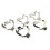 H7 Adapter Headlamp Socket Car LED Bulb Holder Lamp Base for - - -  10PCS D101 2