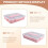 5 Compartments Lunch Box Stainless Steel Leak-Proof Large Bento Boxes Soup Container School Dinnerware() 5