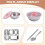 5 Compartments Lunch Box Stainless Steel Leak-Proof Large Bento Boxes Soup Container School Dinnerware() 4