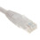 kenable Network CAT6 UTP Ethernet RJ45 Extension Male/Female Cable White  1m 3