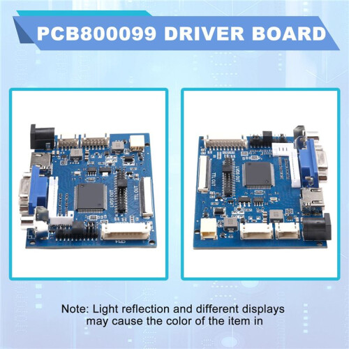 PCB800099 Schermo LCD per Auto GPS Display Scheda Driver LCD VGA AV A TTL RGB LVDS 1