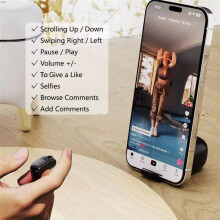 Universele -Ringmuis met Touchpad en Scrollwiel 2,4G+BT PPT E-Book Pagina-Omslag voor Pc en Laptops