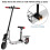 Electric Scooter  Compatible with  M365 Pro 1S Chair Foldable Height Adjustable Shock Absorption Folding Saddle Seats 4