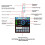 TXG4 1.54Inch Colored Screen Display Remote Controller Control for Brushless Motor RC Bait Boat Remote TXG4 3