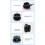 USB Volume Control Knob for Android System PC Multimedia Type C External Media Adjustment Controller with RGB Light 5