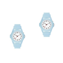 2Stk Leuchtende Kinder Sportuhr Tpu Band Digital Uhr