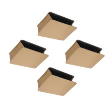 4Pcs Compact Car Trash Bin Functional Mini Garbage Can for Car