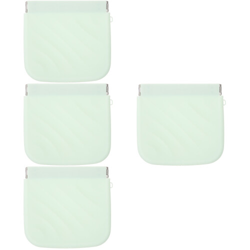 4Pièces Boîte De Rangement Silicone Pour Protecteurs Dentaires