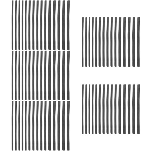 125Pcs Artist Charcoal Sticks Black Compressed Durable Drawing Pencils