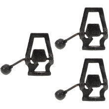 3Stk Mechanische Waagen Ersatz Zubehör Sichtwasserwaage Eisen Schwarz