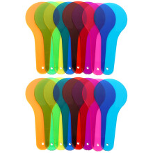 16 Stück Bunte Acryl Farbfolien Farbfilter Lehrer Hilfsmittel
