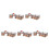 5Stk Plastik Zaun Spielset Pferde Stall 1