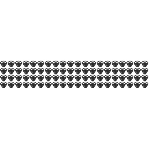 200Pièces Clips De Casque Chantier Résistants