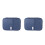 2Stk Reisefreundlicher Passinhaber Navy Mit Rfid- Organizer 1