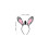 2Ensembles Ensemble Cosplay Accessoires Doux Multi Usage Party 9
