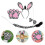 2Ensembles Ensemble Cosplay Accessoires Doux Multi Usage Party 10