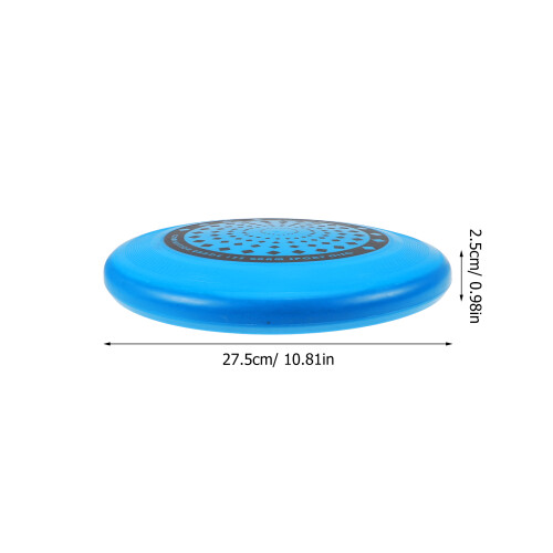 5Pcs Blue Pe Sport Disc Set Accurate Flight for Beach and Pool Play 1
