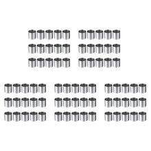 75 Pieces Stainless Steel Mousse Rings Round Biscuit Cutter Cake Mold Kitchen Baking Pastry Tool for Tart,Fondant,Etc