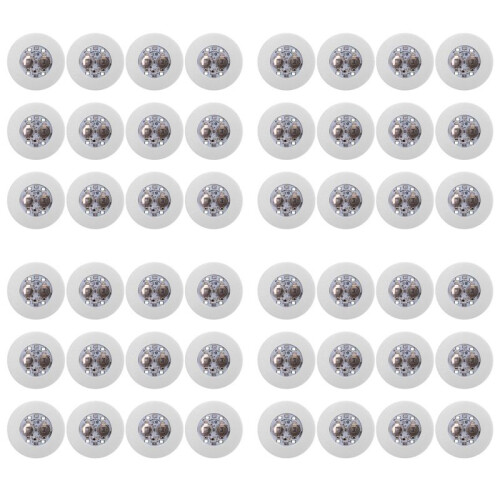 LED Coaster,48 Pack Light  Coasters,LED Bottle Lights,LED Sticker Coaster Discs Light  for Flash Light  Cup