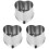 3Sets Sushiform Herz Reisballform DIY Baking Küchenform 3