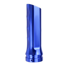 2Stk Aluminium Handbremshebel Schutz Hülle Blau Auto Handbremsgriff
