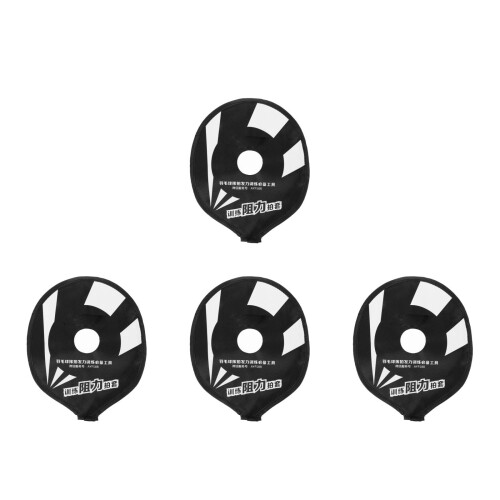 4Stk Polyester Badminton Racket Cover Training
