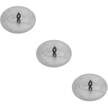 3Stk Kerzenlöscher Mit Griff Für Zuhause, Silber,