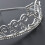 Silber Tiara Haarkamm Mit Für 50.geburtstagsfeier 3