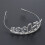 Silber Tiara Haarkamm Mit Für 50.geburtstagsfeier 5