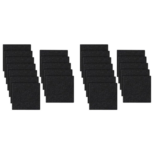 24pcs Replacements Trash Can Odor Absorbing Filter Refills for Garbage Cans, Activated Charcoal Deodorizer