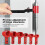 Door Hinge Adjustment Tool Kit Multi-Size Hinge  Adjusting Wrench with Rubber Handle Heavy Duty Painted Steel 3