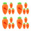 16Stk Spillstopper Silikon Deckelhalter Für Töpfe Orange 9