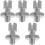 5Stk Kupplungs Bremsseil Einstellschrauben Aluminium Silber 5