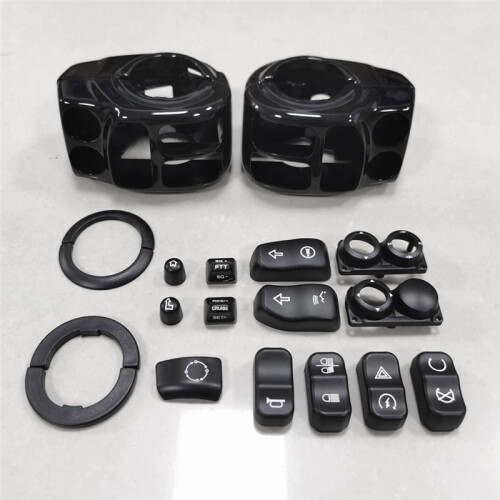 Handlebar Control  Housing Button Kit for  Road King Street Glide FLHX 2