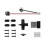 6X for Bamboo Lab DIY 3D Printing Wireless Mouse Kit Model 002 Computer Mouse Components with Printer Parts and Hardware 6