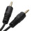 kenable Mono 3.5mm Jack Plug to Mono 3.5mm Jack Plug Cable Lead 2m GOLD 2