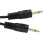 kenable Mono 3.5mm Jack Plug to Mono 3.5mm Jack Plug Cable Lead 2m GOLD 5
