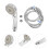 2Sets Abnehmbarer Duschkopf Set Mit Praktischem Design 8