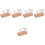 5Sets Mehrfarbiger Holz-Blumen-Nagelhalter Backzubehör Langlebig 6